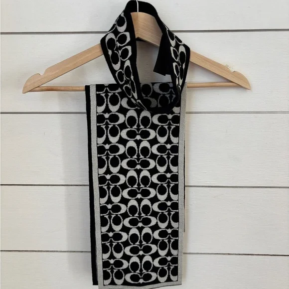 Coach | Accents | Coach Black And Silver Patterned  display picture 2